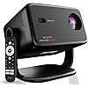 WZATCO Yuva Vibe, Certified OS Smart Home Projector, Native 1080P Fully Automatic, HDMI ARC, WiFi 6 & BT, 14000 Lumens, Scree